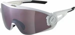 Alpina 5w1ng Q White Matt/Red Okulary rowerowe