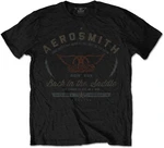 Aerosmith Maglietta Back in the Saddle Unisex Black S