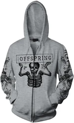 The Offspring Hoodie Skeletons Grey 2XL