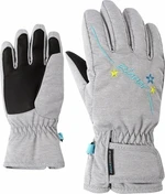 Ziener Lula AS Girls Light Melange 5 Guanti da sci