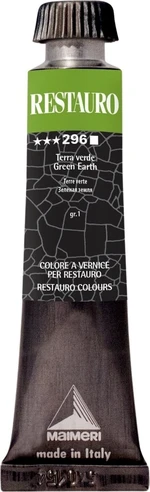 Maimeri Varnish Restauro Restaurierfarbe Green Earth 296 20 ml 1 Stck