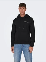 Men's Black Hoodie ONLY & SONS Bryce - Men