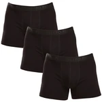 3PACK Men's Boxer Shorts Pietro Filipi Black