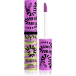 NYX Professional Makeup Beetlejuice Sandworm Swirl zářivý lesk na rty odstín 02 Purple 8 ml