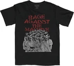 Rage Against The Machine Camiseta de manga corta Crowd Masks Unisex Black XL