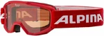 Alpina Piney Kid Ski Goggle Piney Red Masques de ski