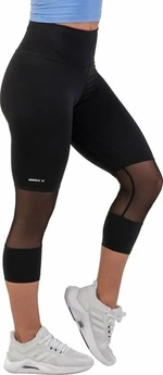 Nebbia High-Waist 3/4 Length Sporty Leggings Black M Fitness pantaloni