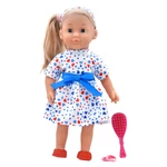 Dolls World Módní panenka Charlotte - 36 cm: Bílá trikolóra