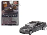 BMW 750Li xDrive Bernina Gray Amber Effect with Sunroof Limited Edition to 2400 pieces Worldwide 1/64 Diecast Model Car by True Scale Miniatures