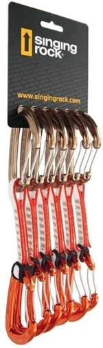 Singing Rock Vision Wire Dégainer rapidement Brown/Red Wire Straight/Wire Bent Gate