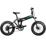 [CA Direct] FIIDO M1 Pro 12.8Ah 48V 500W 20 in Folding Moped Bicycle 130KM Mileage Range Mechanical Disc Brake Electric