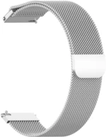 4wrist Milánský tah - Stříbrný 22 mm