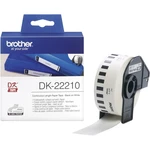 Brother DK-22210 etikety v roli 29 mm x 30.48 m papier  biela 1 ks permanentné DK22210 univerzálne etikety
