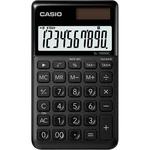 Casio SL-1000SC-BK vrecková kalkulačka čierna Displej (počet miest): 10 solárny pohon, na batérie (š x v x h) 71 x 9 x 1