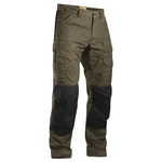 Kalhoty Fjällräven Barents Pro - Dark Olive/Black Velikost: C50