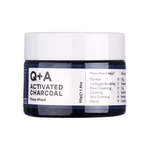 Q+A Activated Charcoal 50 g pleťová maska pre ženy na všetky typy pleti; na mastnú pleť; na problematickú pleť s akné; na rozjasnenie pleti