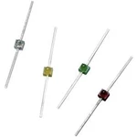 LED dioda s vývody Avago Technologies, HLMP-6400, 10 mA, 1,9 mm, 2 V, 90 °, 9 mcd, žlutá
