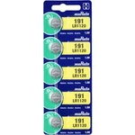 Knoflíkový článek LR 55 alkalicko-manganová Murata LR1120-BEAWW 45 mAh 1.5 V 5 ks