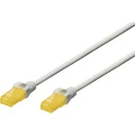 Síťový kabel RJ45 Digitus DK-1613-A-020, CAT 6A, U/UTP, 2.00 m, šedá