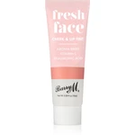 Barry M Fresh Face tekutá tvářenka a lesk na rty odstín Peach Glow 10 ml