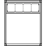 Ritto by Schneider 1551370, 15513/70, (š x v x h) 419.5 x 551.5 x 150 mm, bílá