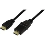 HDMI kabel LogiLink [1x HDMI zástrčka - 1x HDMI zástrčka] černá 1.80 m