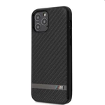 BMW Carbon & Alu Tok  iPhone 12/12 Pro, Black