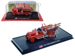 1923 Maxim C1 Fire Engine Red "Houston Fire Department" (H.F.D.) (Houston Texas) 1/64 Diecast Model by Amercom