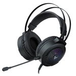 RAPOO VH120 Gaming Headset Noise Reduction Microphone Headphone Reticulated Area Broad-spectrum Circular RGB Lights for