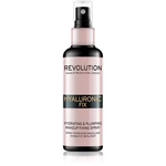 Makeup Revolution Hyaluronic Fix Hydrating & Plumping fixačný sprej na make-up s hydratačným účinkom 100 ml