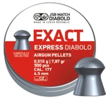 Diabolky Exact Express 4.52 mm JSB® / 500 ks (Barva: Vícebarevná)