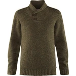 Svetr Fjällräven Lada Sweater - Dark Olive Velikost: XXL