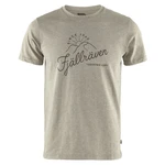 Tričko FJÄLLRÄVEN Sunrise T-Shirt - Light Olive / Melange Velikost: M