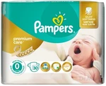 Pampers Premium Care New Baby S0 30ks (<2.5kg)