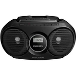 Philips AZ215 prenosný CD prehrávač - diskman AUX, CD,   čierna