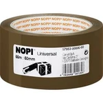 Balicí lepicí páska Nopi UNIVERSAL 57953-00000-00, (d x š) 66 m x 50 mm, akrylát, hnědá, 1 ks