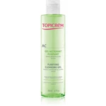 Topicrem AC Purifying Cleansing Gel hloubkově čisticí gel pro mastnou citlivou pleť 200 ml