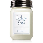 Milkhouse Candle Co. Farmhouse Indigo Seas vonná svíčka Mason Jar 369 g