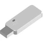 Pouzdro pro USB zařízení TEKO 58 x 25 x 10.2 mm, ABS, TPU, bílá, světle šedá, 1 ks