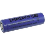 Speciální akumulátor Emmerich 14500, Flat-Top Li-Ion, 3.7 V, 800 mAh