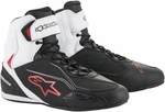 Alpinestars Faster-3 Shoes Black/White/Red 42 Stivali da moto