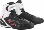 Alpinestars Faster-3 Shoes Black/White/Red 40,5 Buty motocyklowe