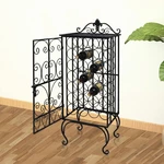 Wine rack for 28 bottles metal