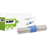 KMP toner  náhradný OKI 44973534 kompatibilná purpurová 1500 Seiten O-T38