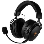 Deltaco Gaming GAM-109 herný headset jack 3,5 mm, bezdrôtový 2,4 GHz bezdrôtový cez uši čierna stereo