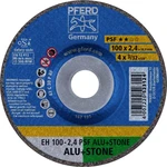 PFERD EH 100-2,4 PSF ALU+STONE/16,0 61839116 rezný kotúč lomený  100 mm 16 mm 25 ks