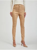 Beige women's skinny fit pants ORSAY Paul