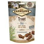 CARNILOVE Dog Semi Moist Snack Trout&Dill 200 g, poškodený obal