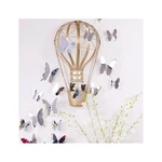 Zestaw 12 naklejek 3D Ambiance Mirror Butterflies