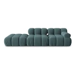 Morska aksamitna sofa 282 cm Bellis – Micadoni Home